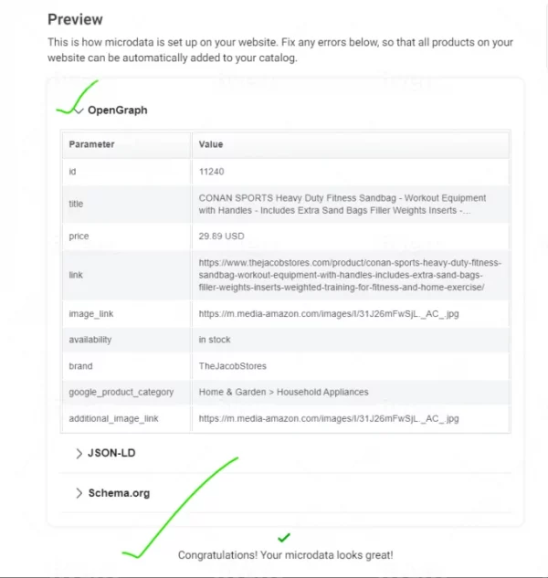 installing FB microdata tags on shopify